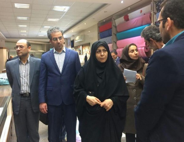 نمایشگاه تخصصی منسوجات خانگی در یزد گشایش یافت