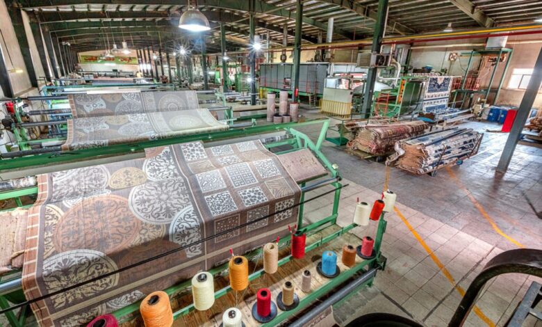 افزایش 50 میلیون متر مربعی تولید فرش ماشینی نیازمند رفع موانع
