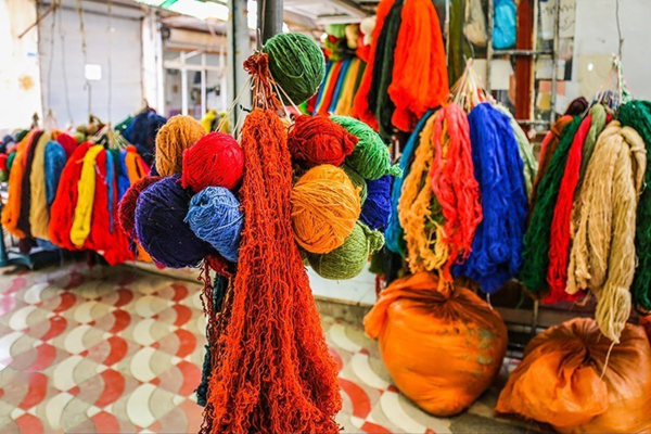 رنگ های رایج مصرفی در فرش ایرانی