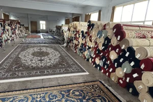 Pamchal mosque carpet packaging for export