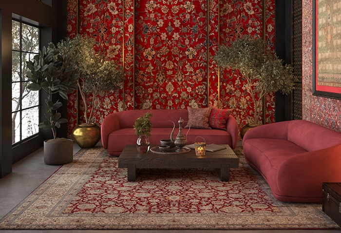 چگونه اندازه فرش مناسب برای اتاق نشیمن خود را انتخاب کنیم؟