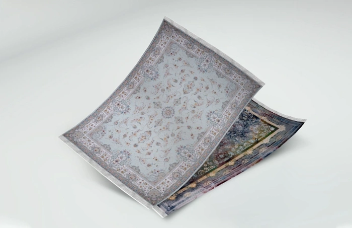 High-density 1500-reed acrylic carpet with Persian pattern by Pamchal