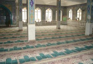 تنوع ألوان سجاد المساجد المخصص للتصدير بخيوط أكريليك