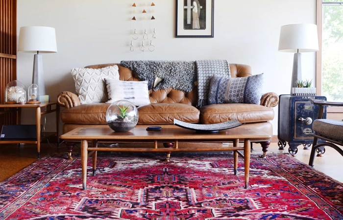 فرش سنتی در دکوراسیون مدرن